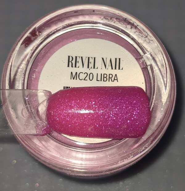 Nail polish swatch / manicure of shade Revel Libra