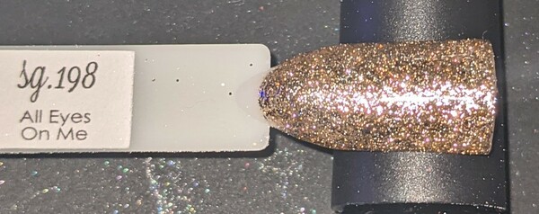 Nail polish swatch / manicure of shade Sparkle and Co. All Eyes On Me