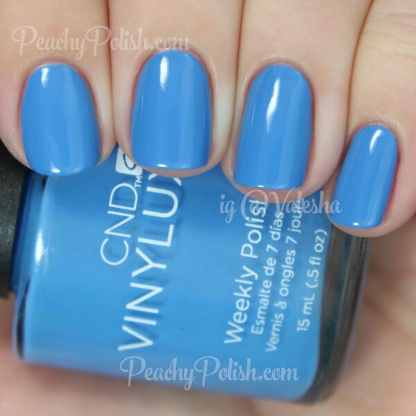 Nail polish swatch / manicure of shade CND Reflecting Pool