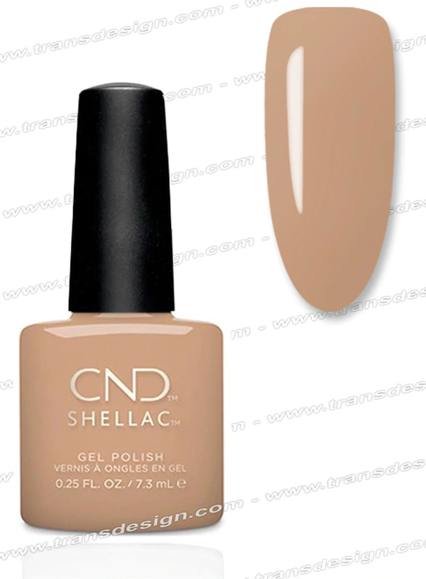 Nail polish swatch / manicure of shade CND Brimstone