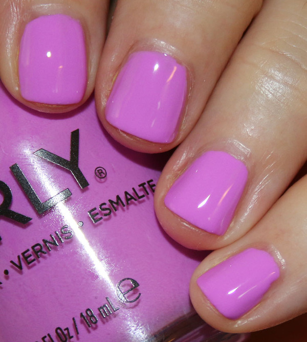 Nail polish swatch / manicure of shade Orly Scenic Route