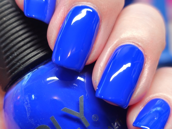 Nail polish swatch / manicure of shade Orly It's Brittney, Beach