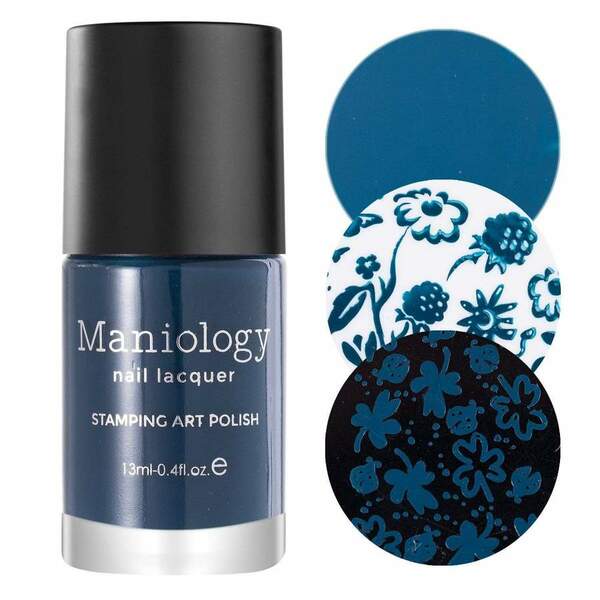 Nail polish swatch / manicure of shade Maniology Dusk
