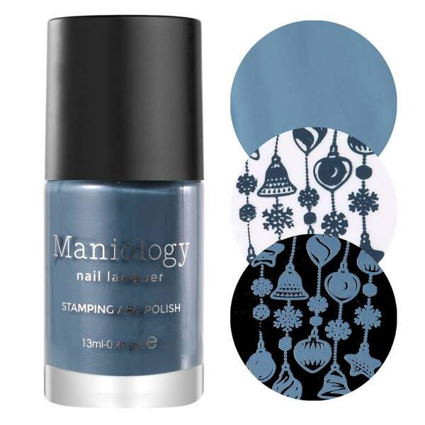 Nail polish swatch / manicure of shade Maniology Winter's Kiss