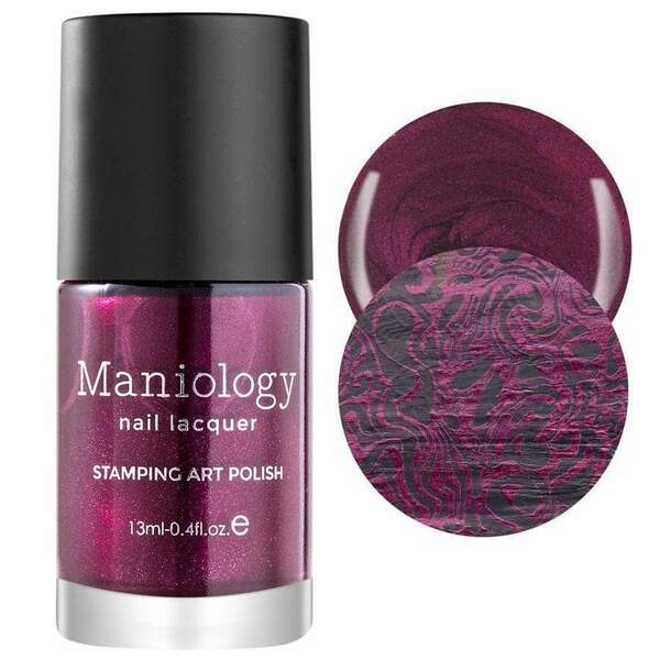 Nail polish swatch / manicure of shade Maniology Wolfish