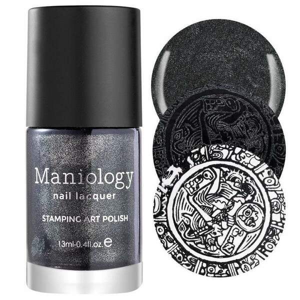 Nail polish swatch / manicure of shade Maniology Mirror, Mirror