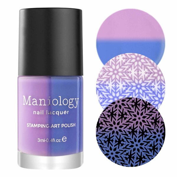 Nail polish swatch / manicure of shade Maniology Frigid