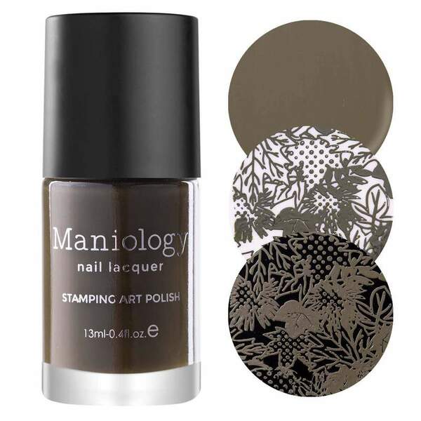 Nail polish swatch / manicure of shade Maniology Crisp