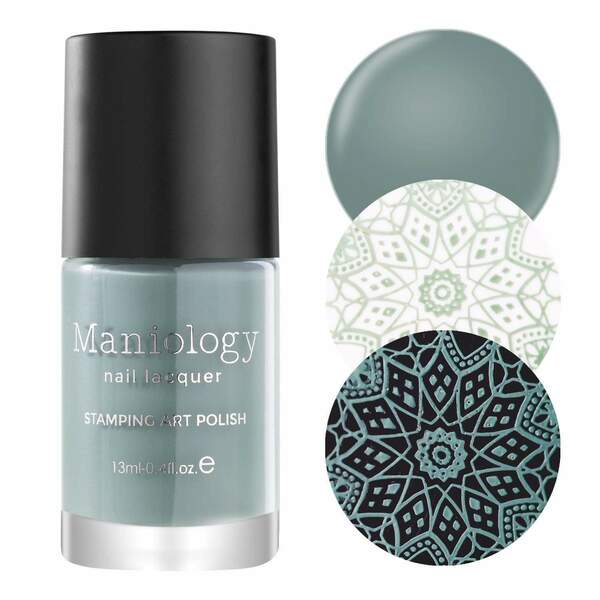 Nail polish swatch / manicure of shade Maniology Shangri La