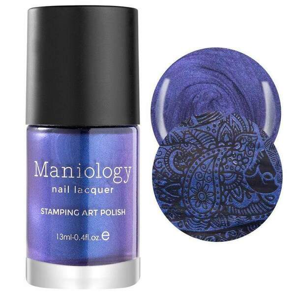 Nail polish swatch / manicure of shade Maniology Gretel Brittle