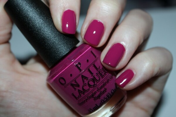 Nail polish swatch / manicure of shade OPI Spare Me a French Quarter