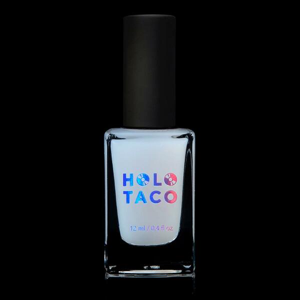 Nail polish swatch / manicure of shade Holo Taco Matte Taco