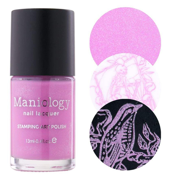 Nail polish swatch / manicure of shade Maniology Sweet