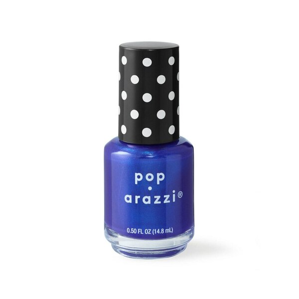Nail polish swatch / manicure of shade Pop-arazzi Sapphire Desire