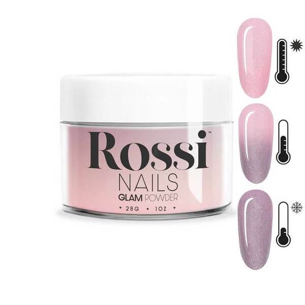 Nail polish swatch / manicure of shade Rossi Titanium