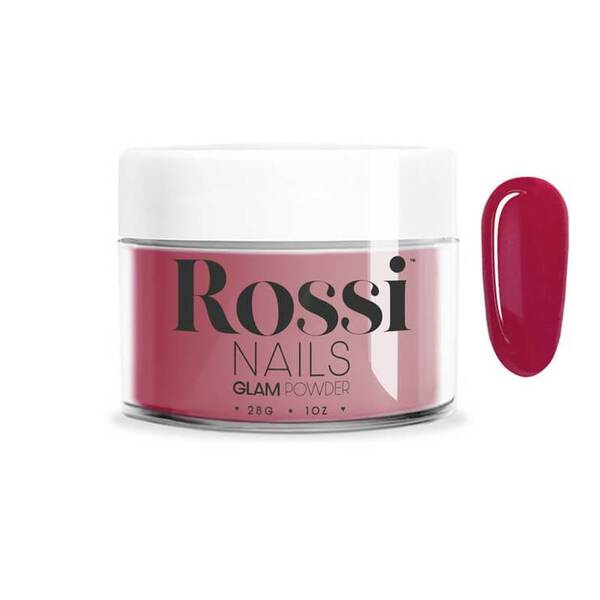 Nail polish swatch / manicure of shade Rossi Purple Pleasure