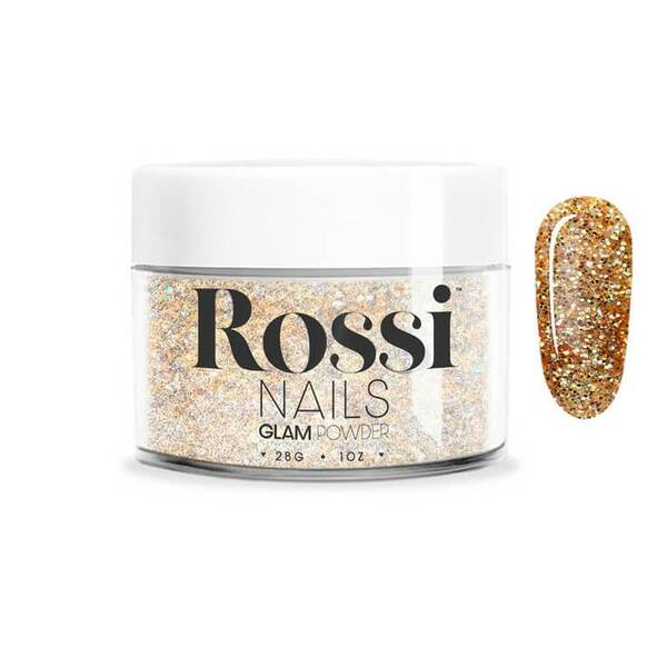 Nail polish swatch / manicure of shade Rossi Celebration