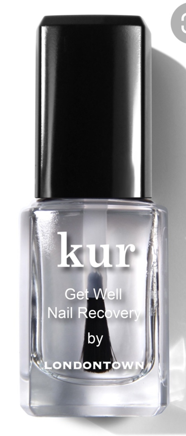 Nail polish swatch / manicure of shade Londontown Kur Get Well Nail Recovery
