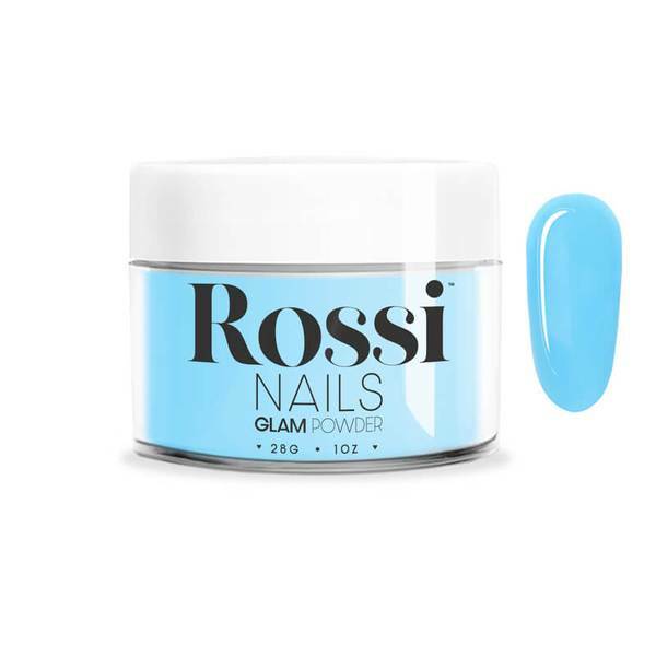 Nail polish swatch / manicure of shade Rossi Vitamin Sea