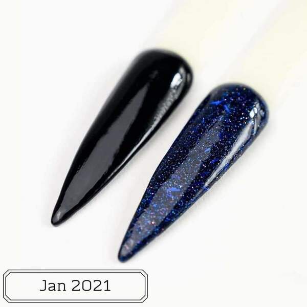 Nail polish swatch / manicure of shade Revel Classy GOR January 2021