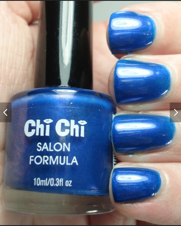 Nail polish swatch / manicure of shade Chi Chi Bootylicious
