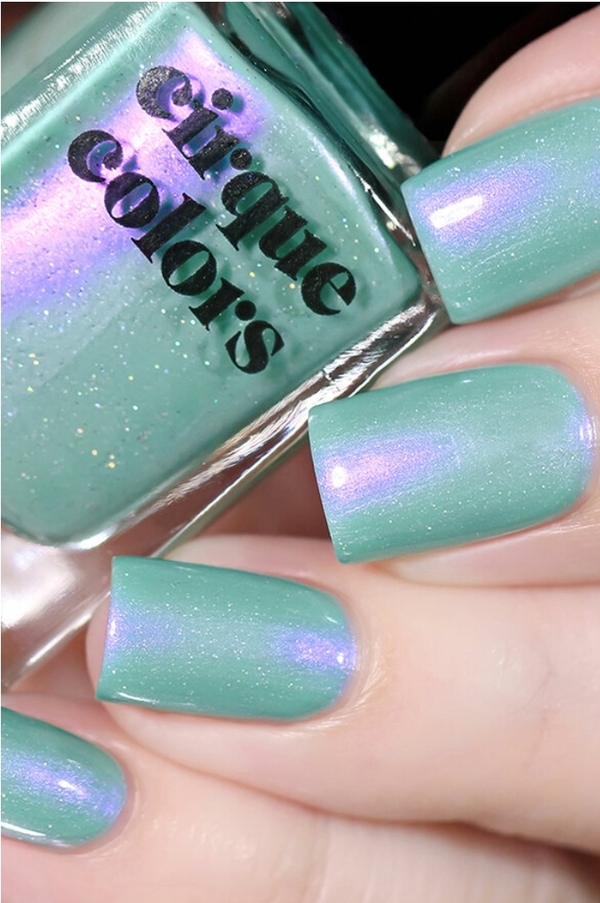 Nail polish swatch / manicure of shade Cirque Colors Paradiso