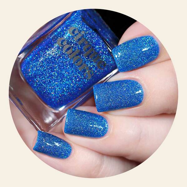 Nail polish swatch / manicure of shade Cirque Colors Zircon