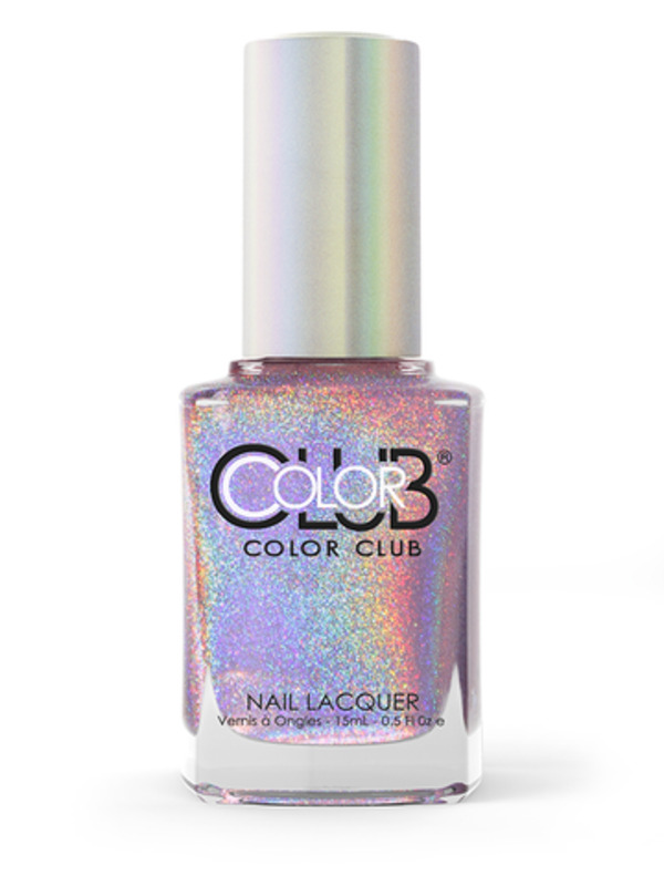 Nail polish swatch / manicure of shade Color Club Cloud Nine