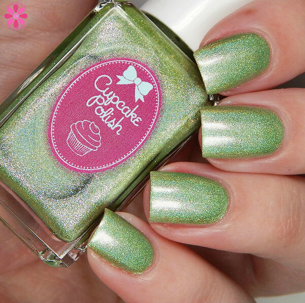 Nail polish swatch / manicure of shade Cupcake Polish Happiness