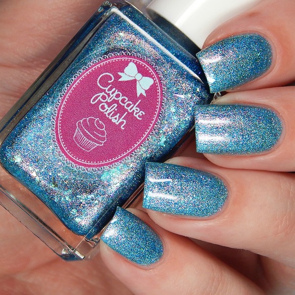 Nail polish swatch / manicure of shade Cupcake Polish Mermazing