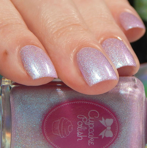 Nail polish swatch / manicure of shade Cupcake Polish Sweetest Lullaby