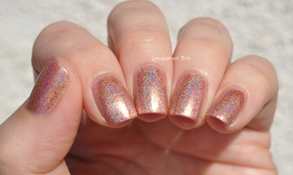 Nail polish swatch / manicure of shade Cupcake Polish Wishing Well