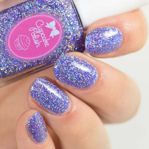 Nail polish swatch / manicure of shade Cupcake Polish Believe