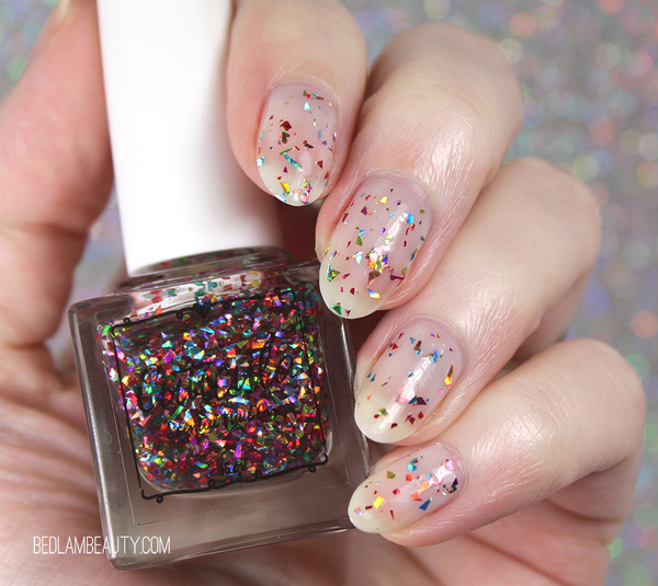 Nail polish swatch / manicure of shade Cuticula Candy Crush