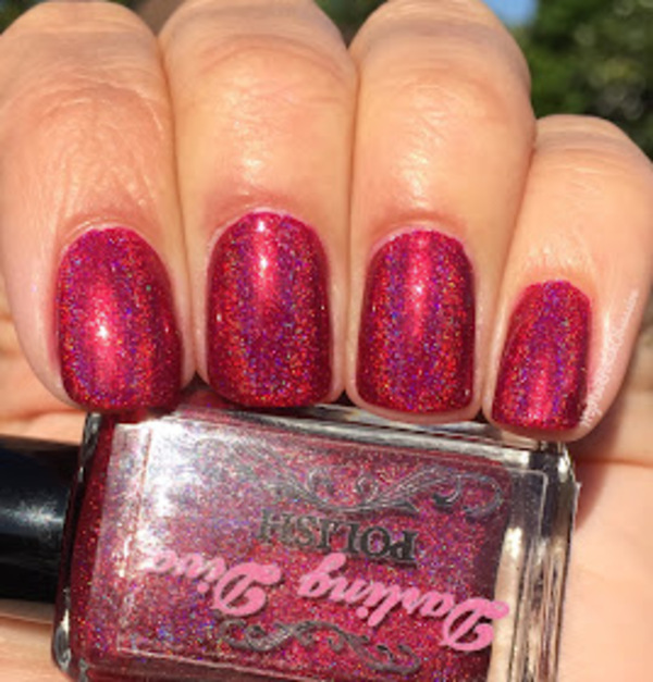 Nail polish swatch / manicure of shade Darling Diva Sexy Mother Fucker