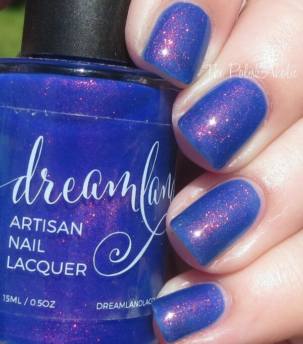 Nail polish swatch / manicure of shade Dreamland Lacquer You Saucy Minx