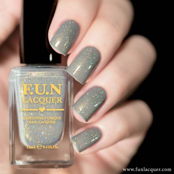 Nail polish swatch / manicure of shade FUN Lacquer Personal Bodyguard