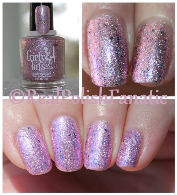 Nail polish swatch / manicure of shade Girly Bits I Licked It, So It's Mine