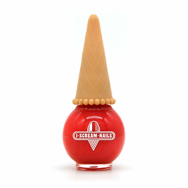 Nail polish swatch / manicure of shade I Scream Nails Hot n' Spicy