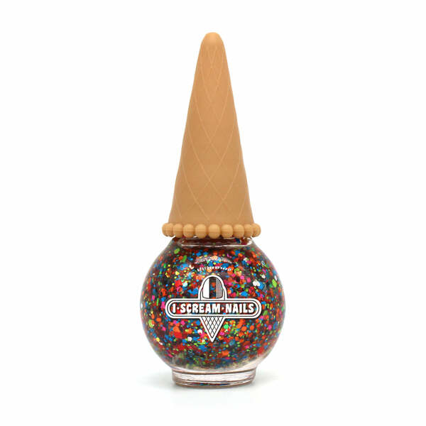 Nail polish swatch / manicure of shade I Scream Nails Party Mix
