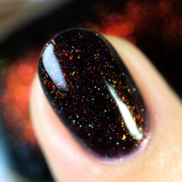 Nail polish swatch / manicure of shade I Love Nail Polish Underground
