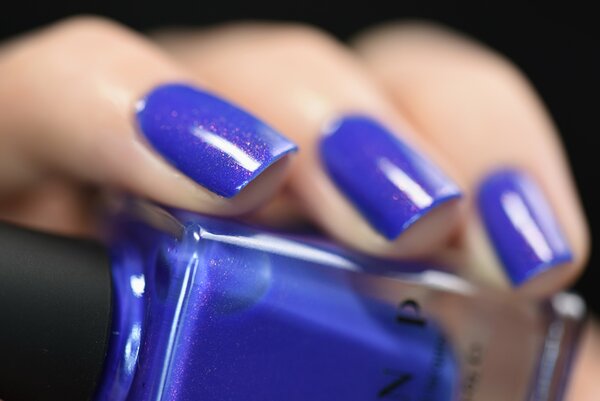 Nail polish swatch / manicure of shade I Love Nail Polish Super Juiced