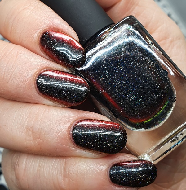 Nail polish swatch / manicure of shade I Love Nail Polish Eclipse H