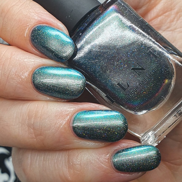 Nail polish swatch / manicure of shade I Love Nail Polish Stardust H