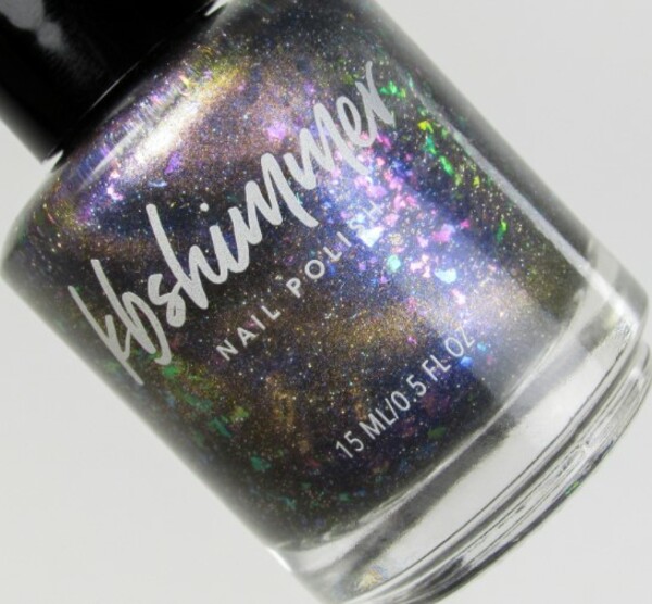 Nail polish swatch / manicure of shade KBShimmer Something Wicca This Way Comes