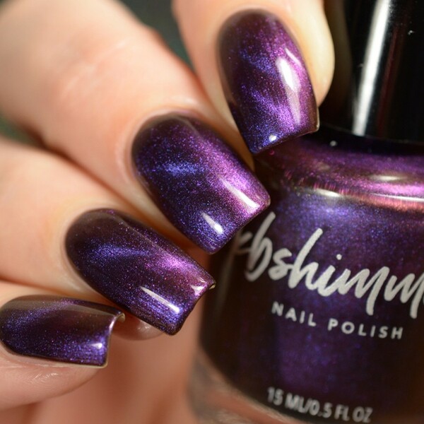 Nail polish swatch / manicure of shade KBShimmer Orbits and Pieces