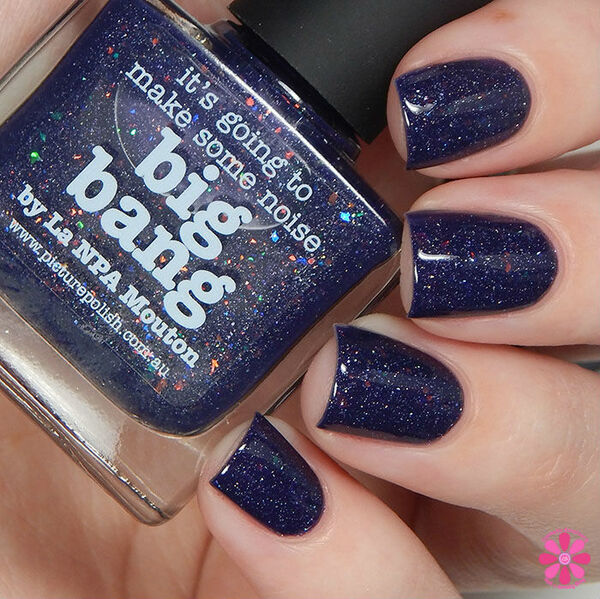 Nail polish swatch / manicure of shade piCture pOlish Big Bang