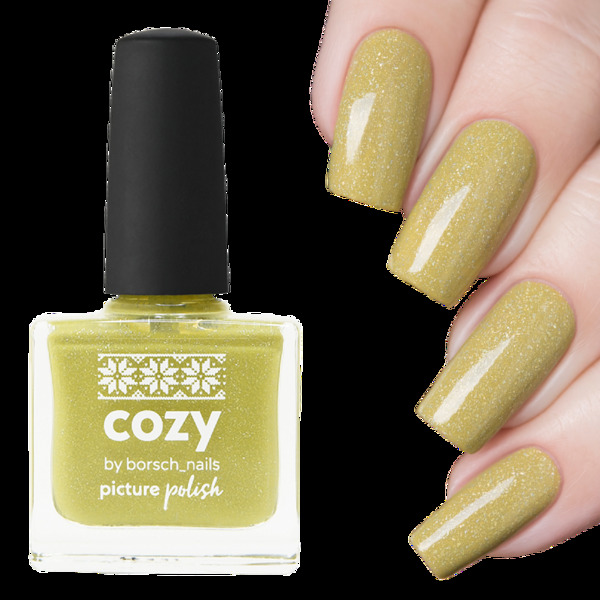 Nail polish swatch / manicure of shade piCture pOlish Cozy