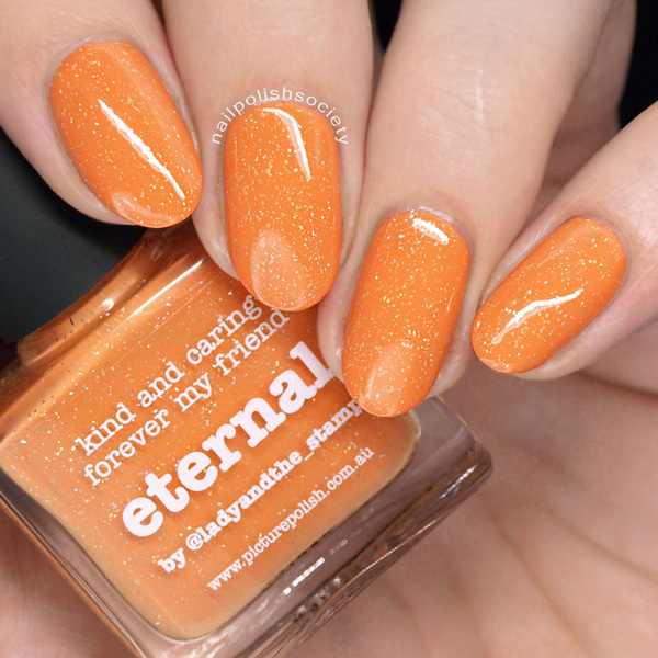 Nail polish swatch / manicure of shade piCture pOlish Eternal