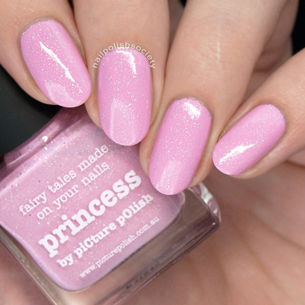 Nail polish swatch / manicure of shade piCture pOlish Princess